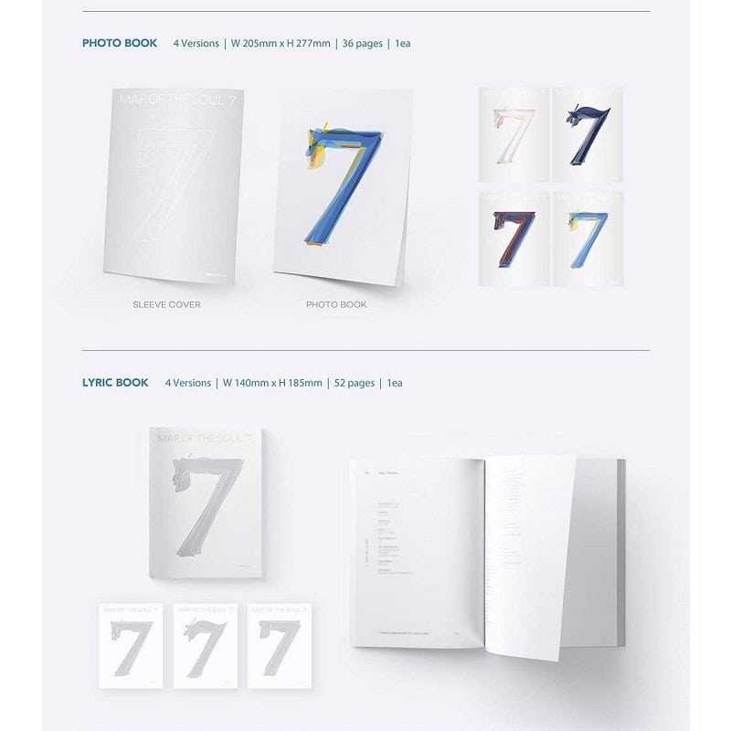 BTS - Map of the Soul: 7 | Full Album | Ver. 02 | 2020CD